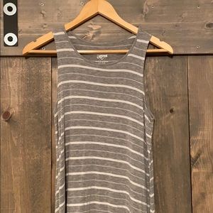 JUSTICE long, asymmetrical, tank top